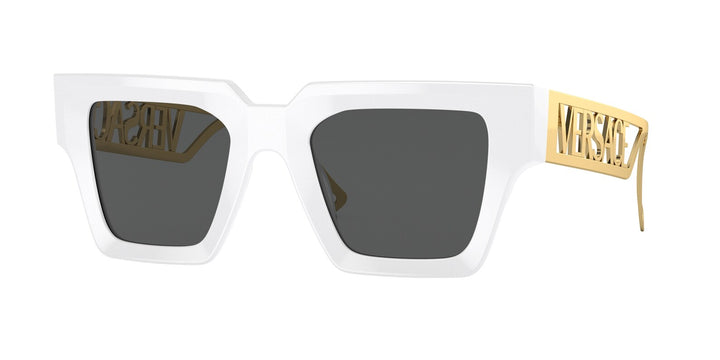 Versace VE4431 White Gold Square Sunglasses