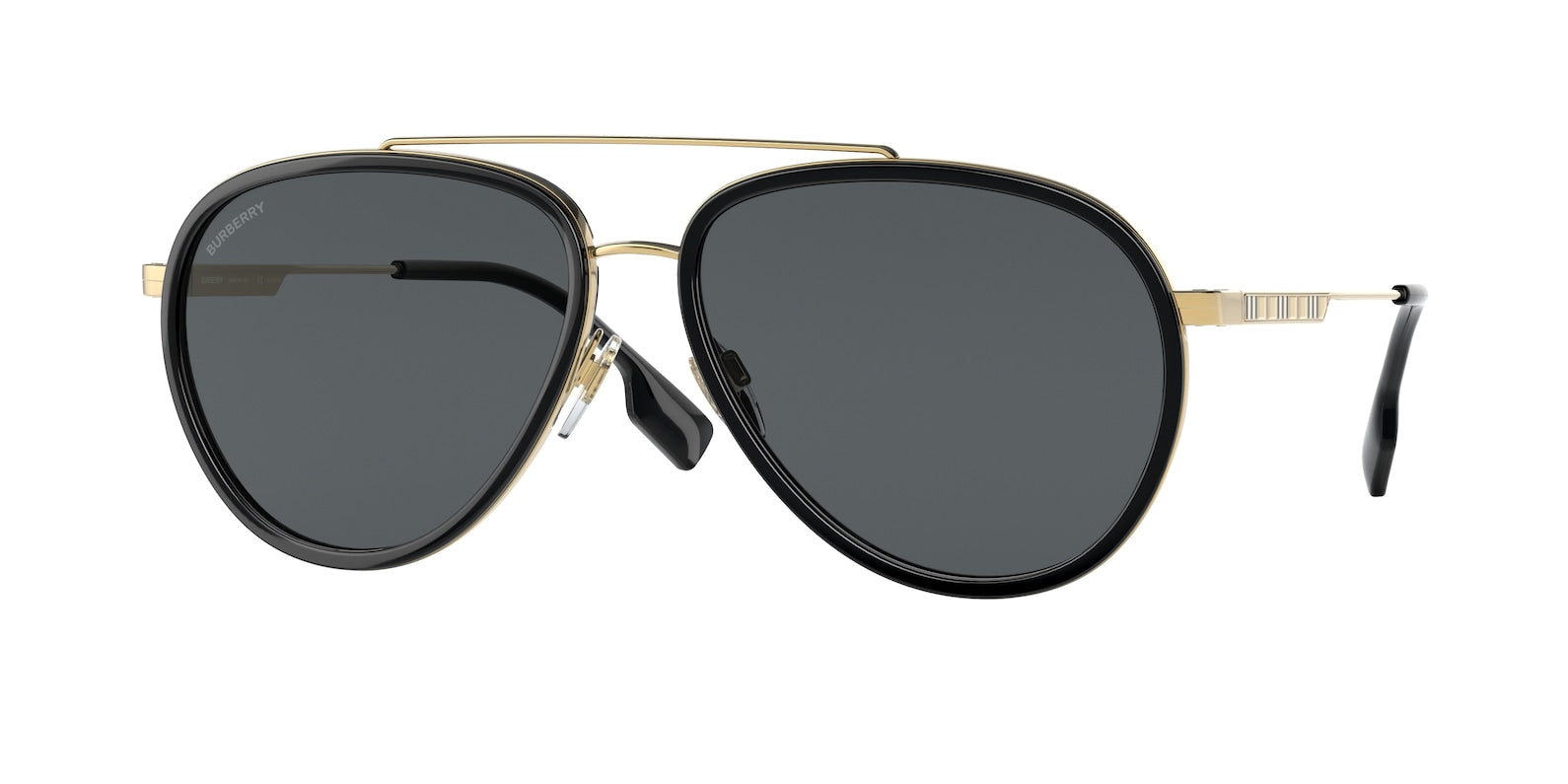 Burberry polarized aviator sunglasses on sale