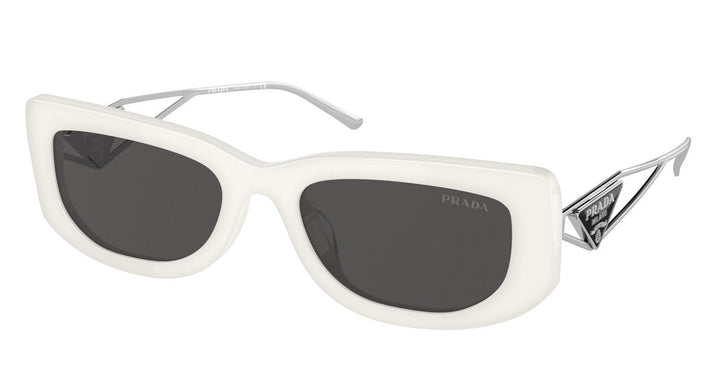 Gafas de sol delgadas Prada PR14YS en blanco talco 