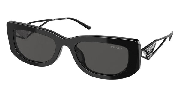 Prada PR14YS Slim Sunglasses in Black