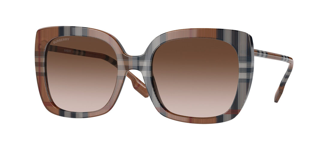 Burberry BE4323F Caroll Sunglasses in Check Print