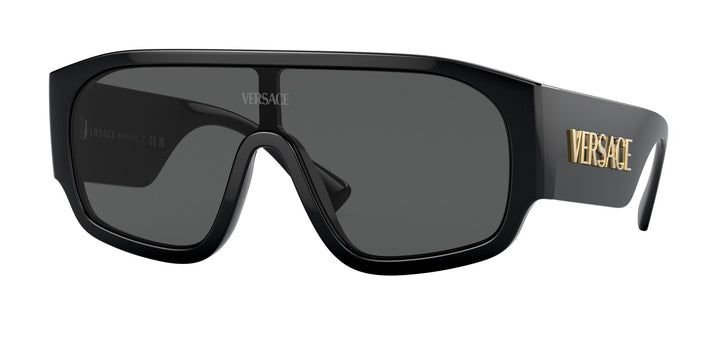 Versace Gafas de sol con máscara VE4439 en negro