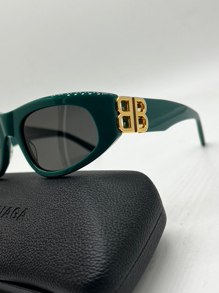 Balenciaga BB0095S Sunglasses in Green