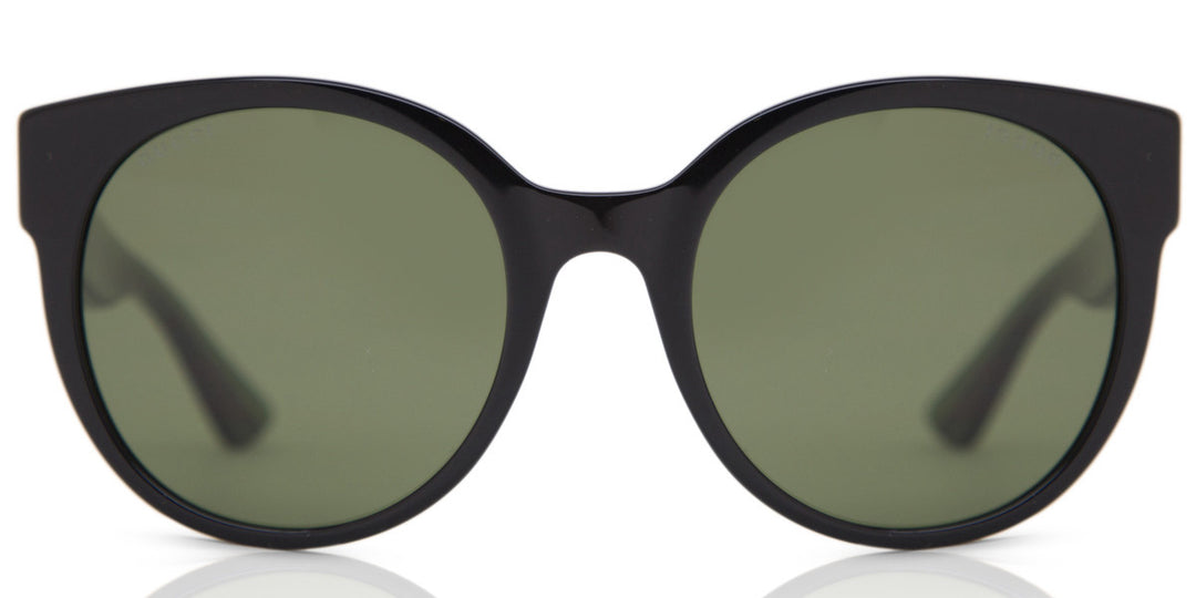 Gucci GG0035SN Round Glitter Striped Leg Sunglasses