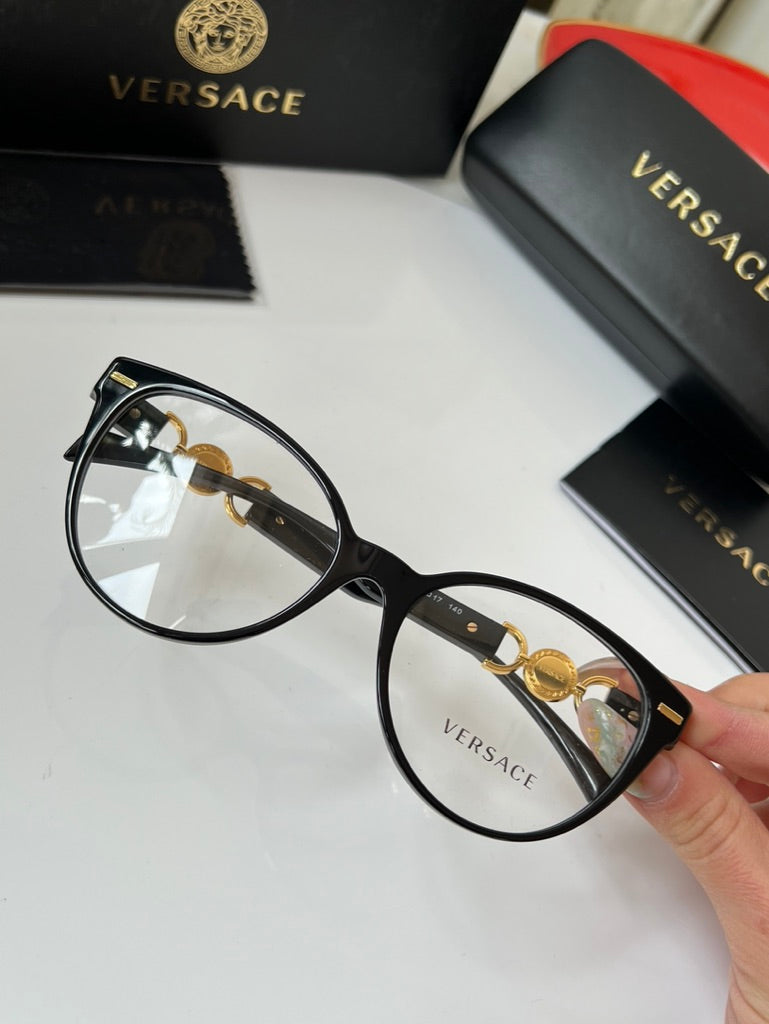 Versace VE3334 Black Cat Eye Frames