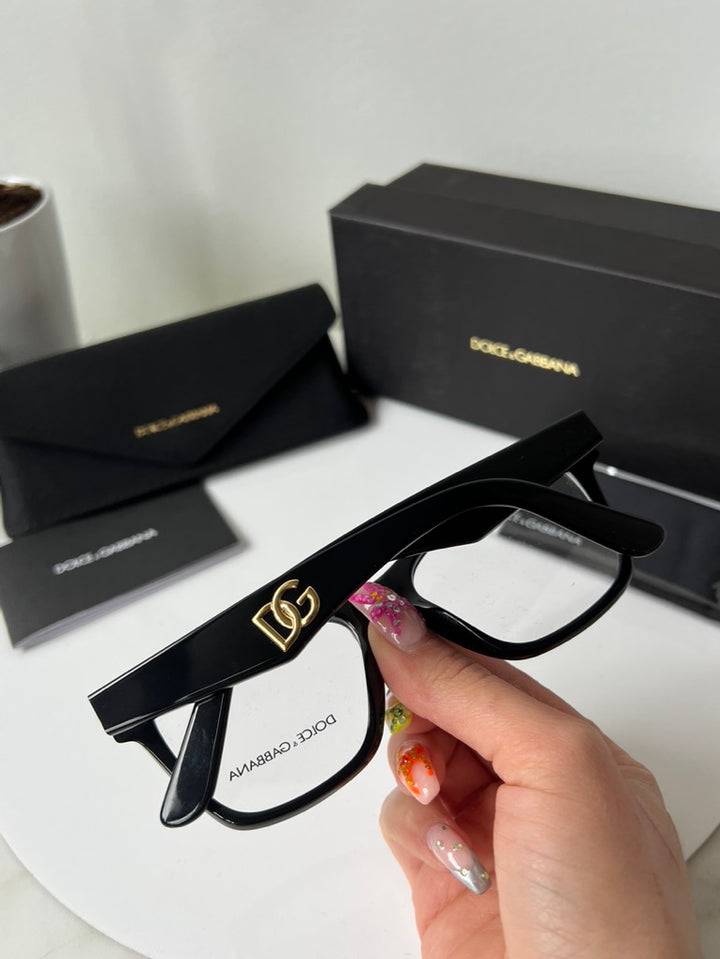Dolce & Gabbana DG3374 Cat Eye Black Frames