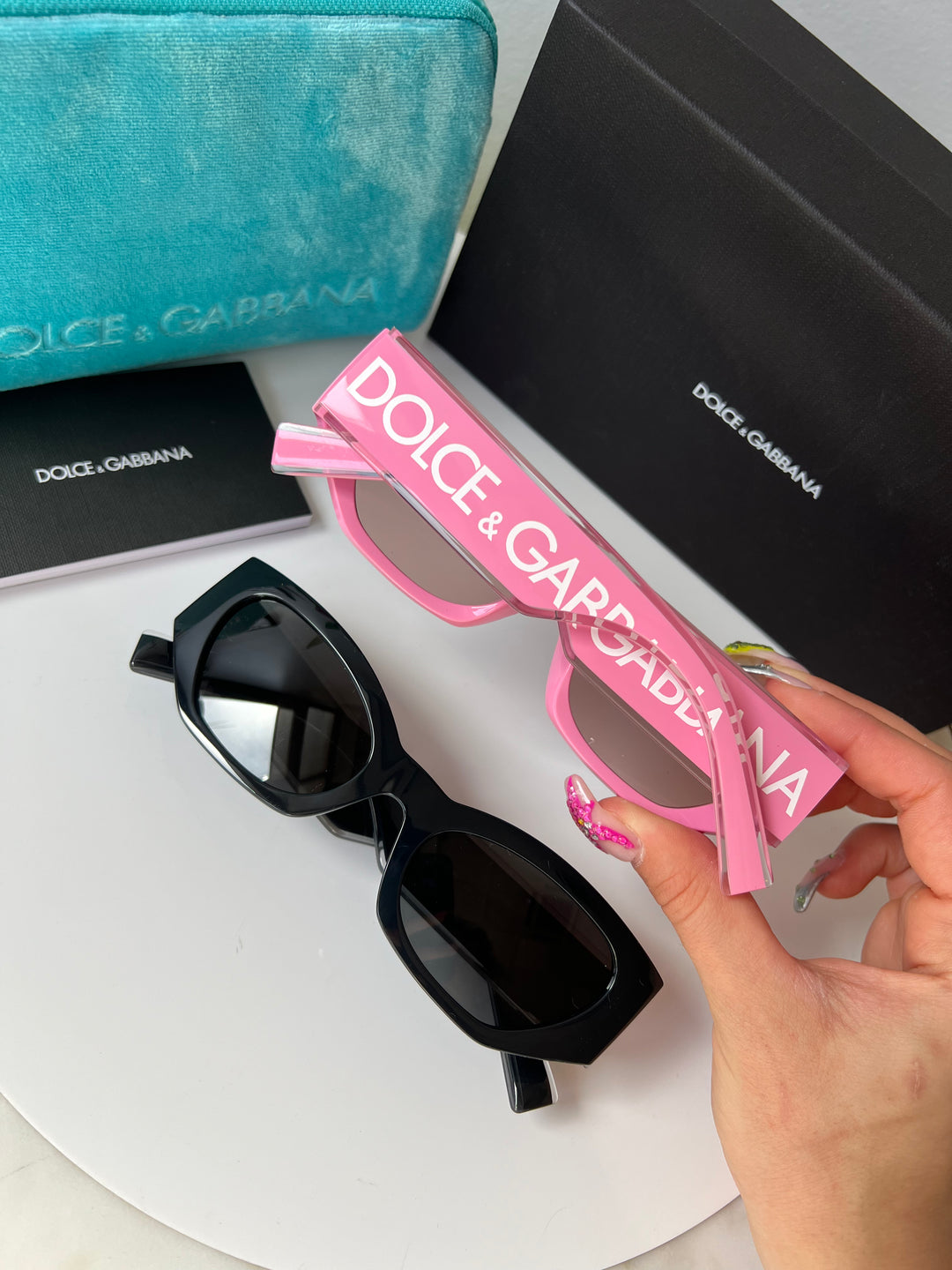 Dolce Gabbana DG6186 Cat Eye Black Sunglasses Designer Daydream