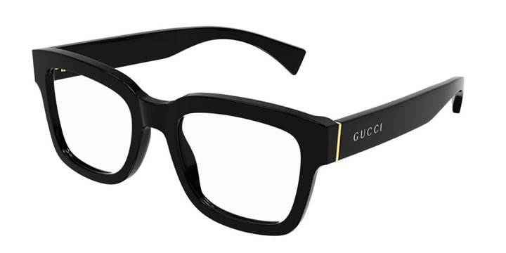 Monturas cuadradas Gucci GG1138O en negro 