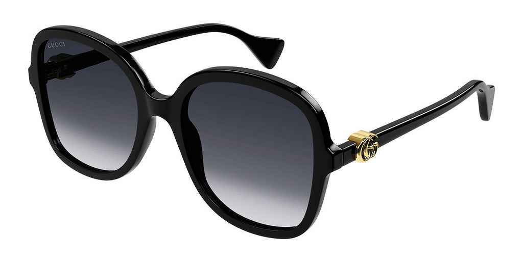 Gucci Black Marmont Rounded Sunglasses – Designer Daydream