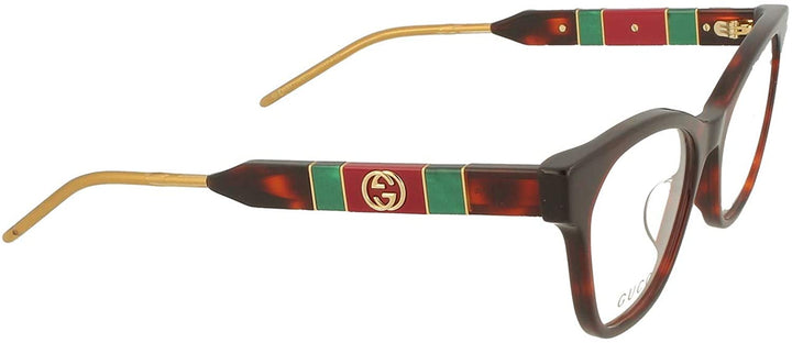 Monturas de anteojos Gucci GG0600O Havana Brown Cat Eye