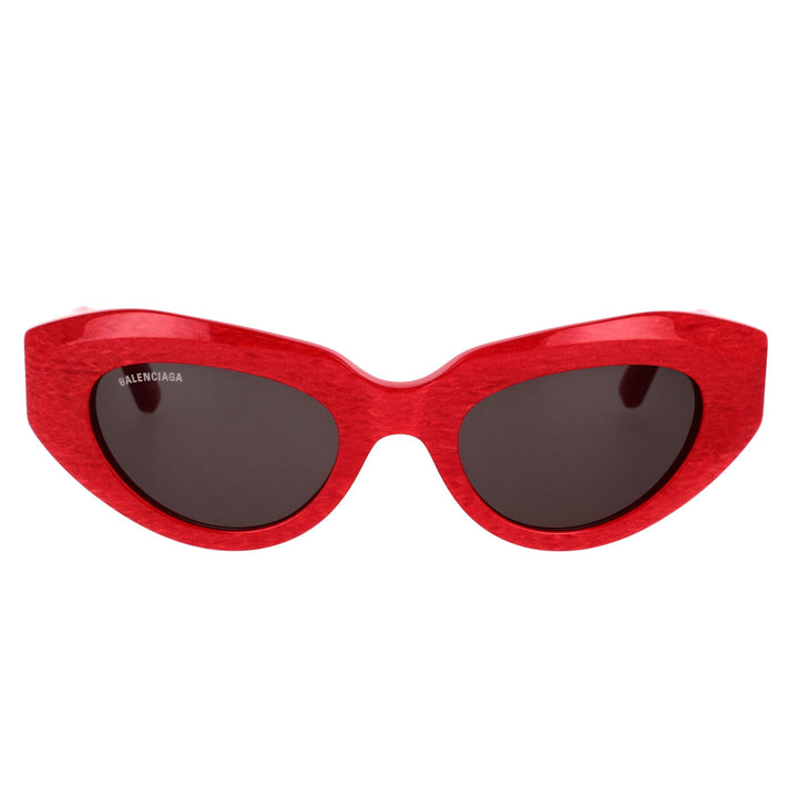 Balenciaga BB0236S Gafas de sol rojas estilo ojo de gato