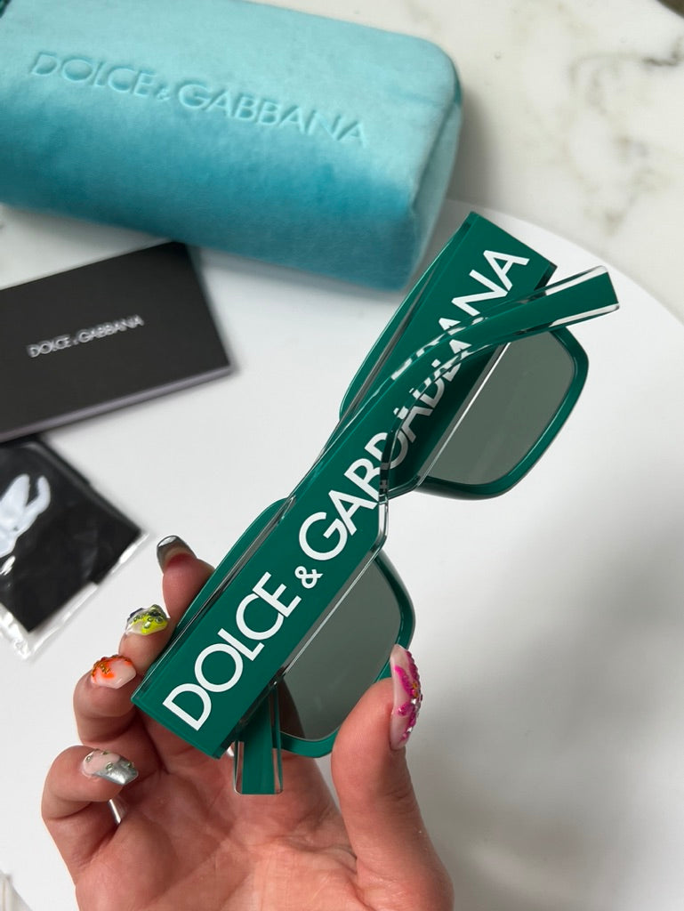 Dolce&Gabbana DG6184 52 Petrol Green Mirror Silver & Green