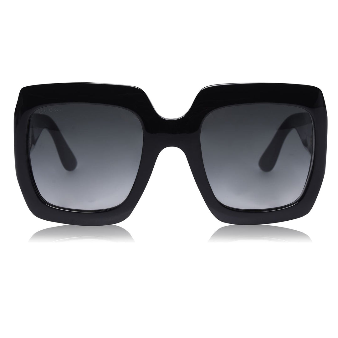 Gucci GG0053SN Oversized Square Sunglasses in Black