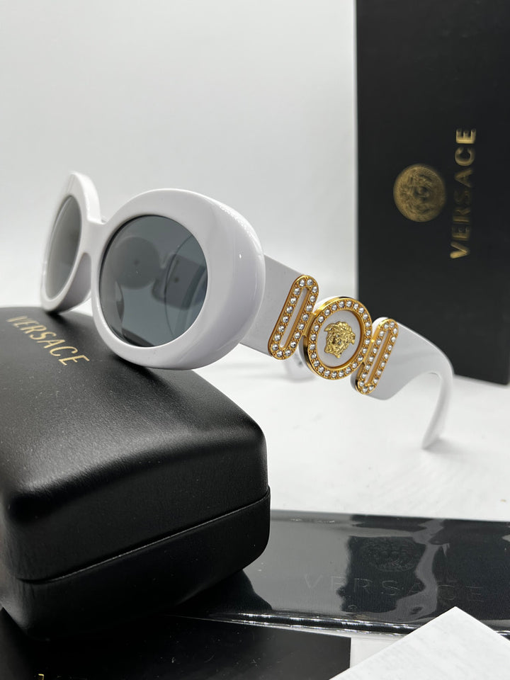 Versace VE4426BU Sunglasses in White Crystal