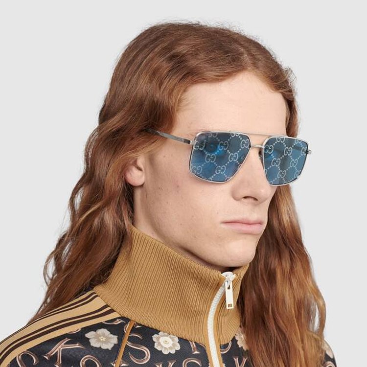 Gucci GG0941S Gafas de sol piloto con monograma 