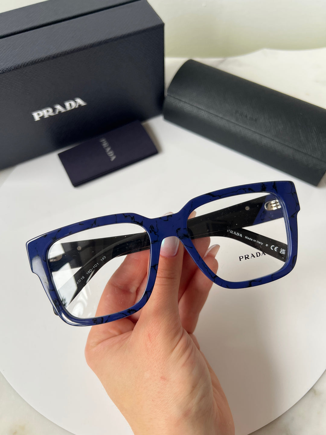 Prada PR08ZV Frames in Blue Designer Daydream