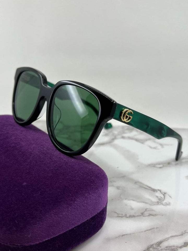 Gucci GG0960SA Sunglasses in Black Green