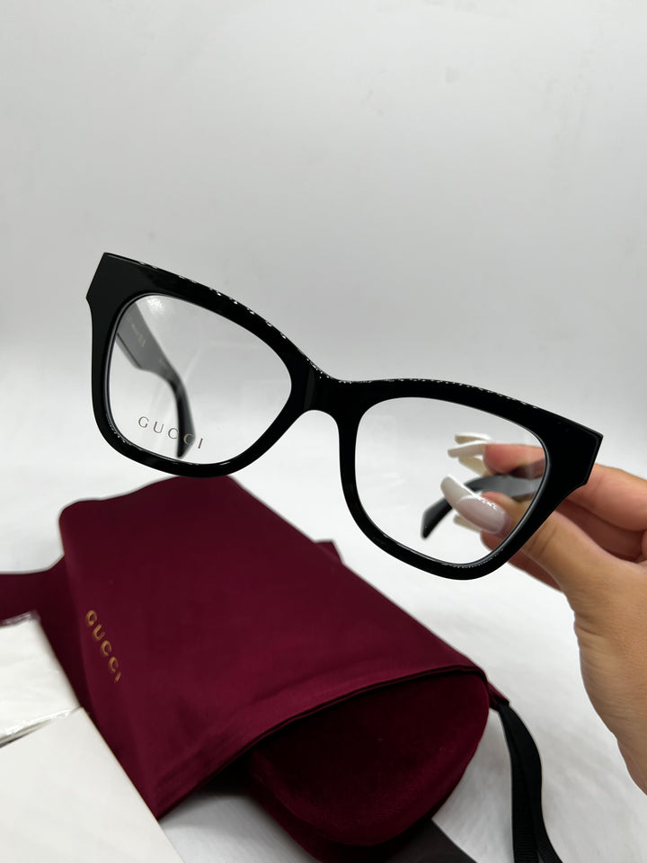 Gucci GG1133O Cat Eye Frames in Black White
