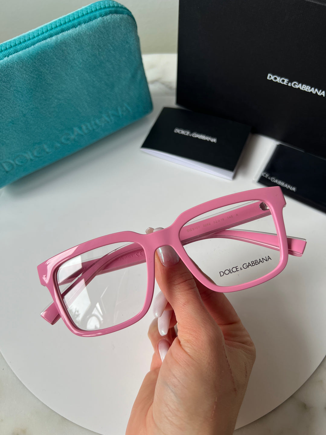 Dolce Gabbana DG5101 Pink Frames Designer Daydream
