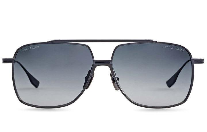Dita Alkamx Aviator Sunglasses in Black Polarized