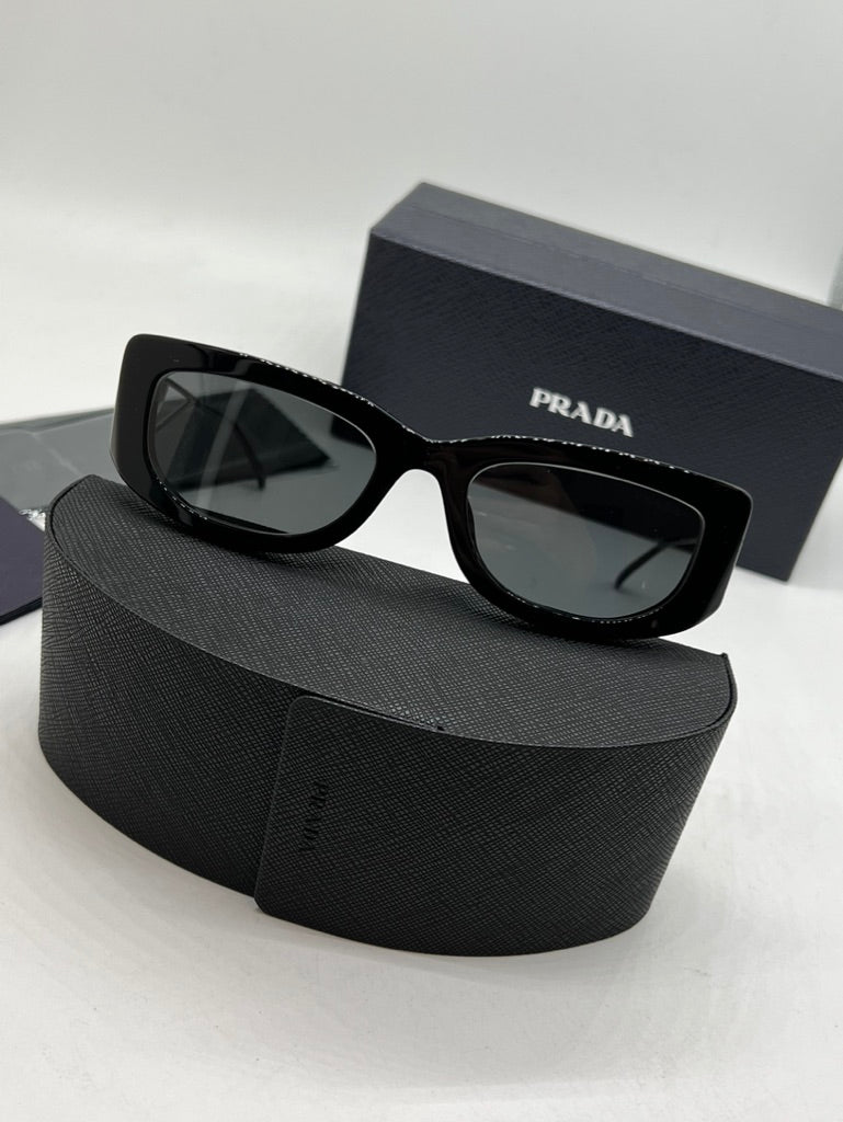 Prada PR14YS Slim Sunglasses in Black
