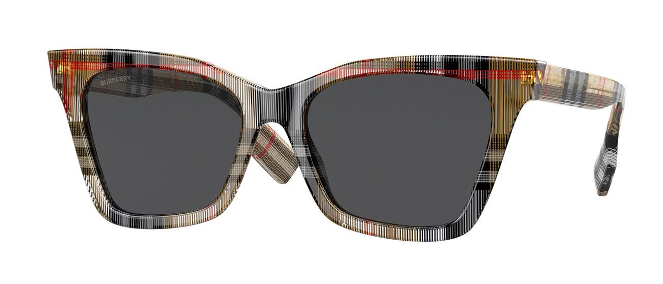 BURBERRYサングラス Burberry BE4346 Elsa Cat Eye Check Print | Designer Daydream