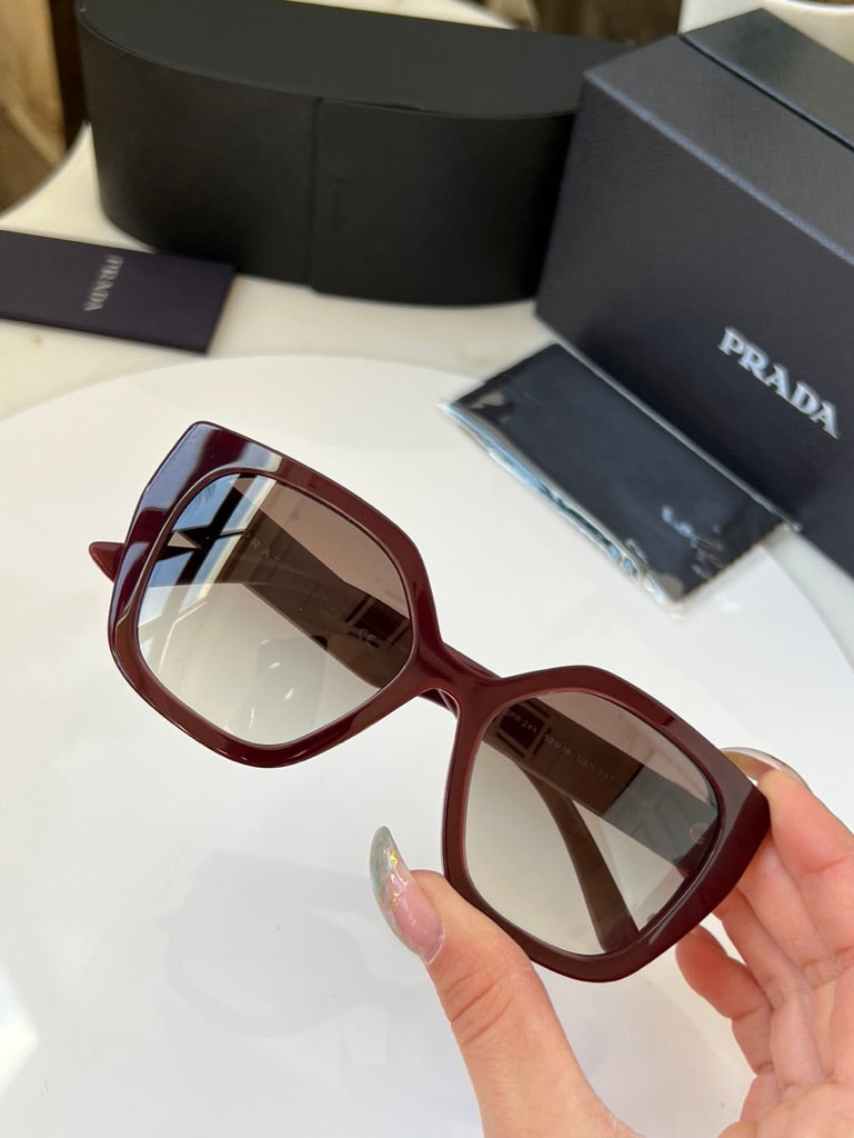 Prada PR24XS Sunglasses in Bordeaux