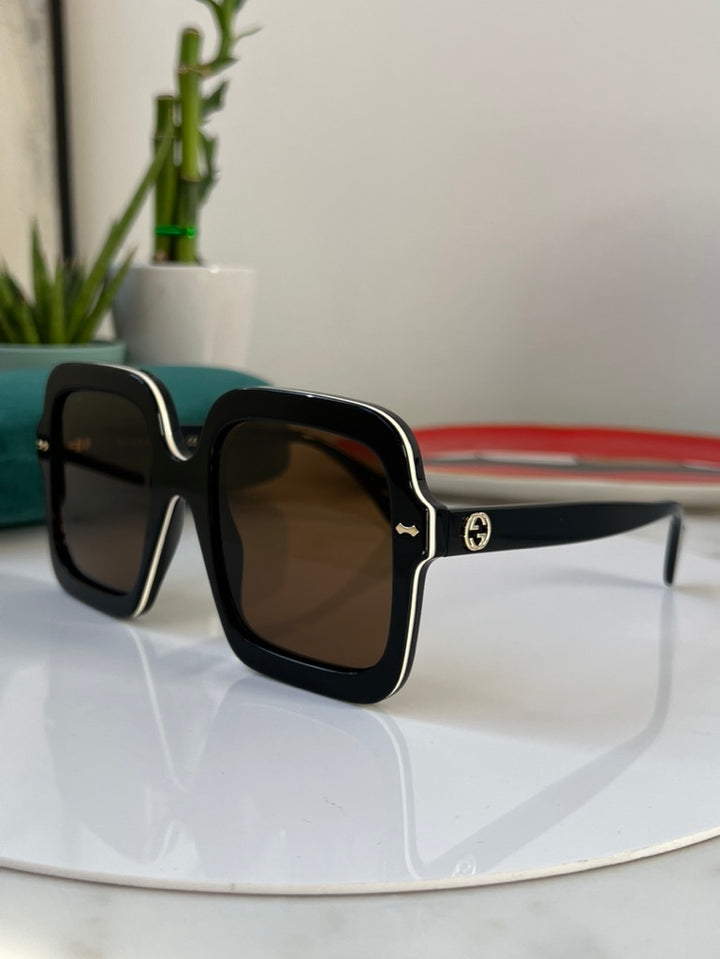 Gucci GG1241S Oversized Black Sunglasses