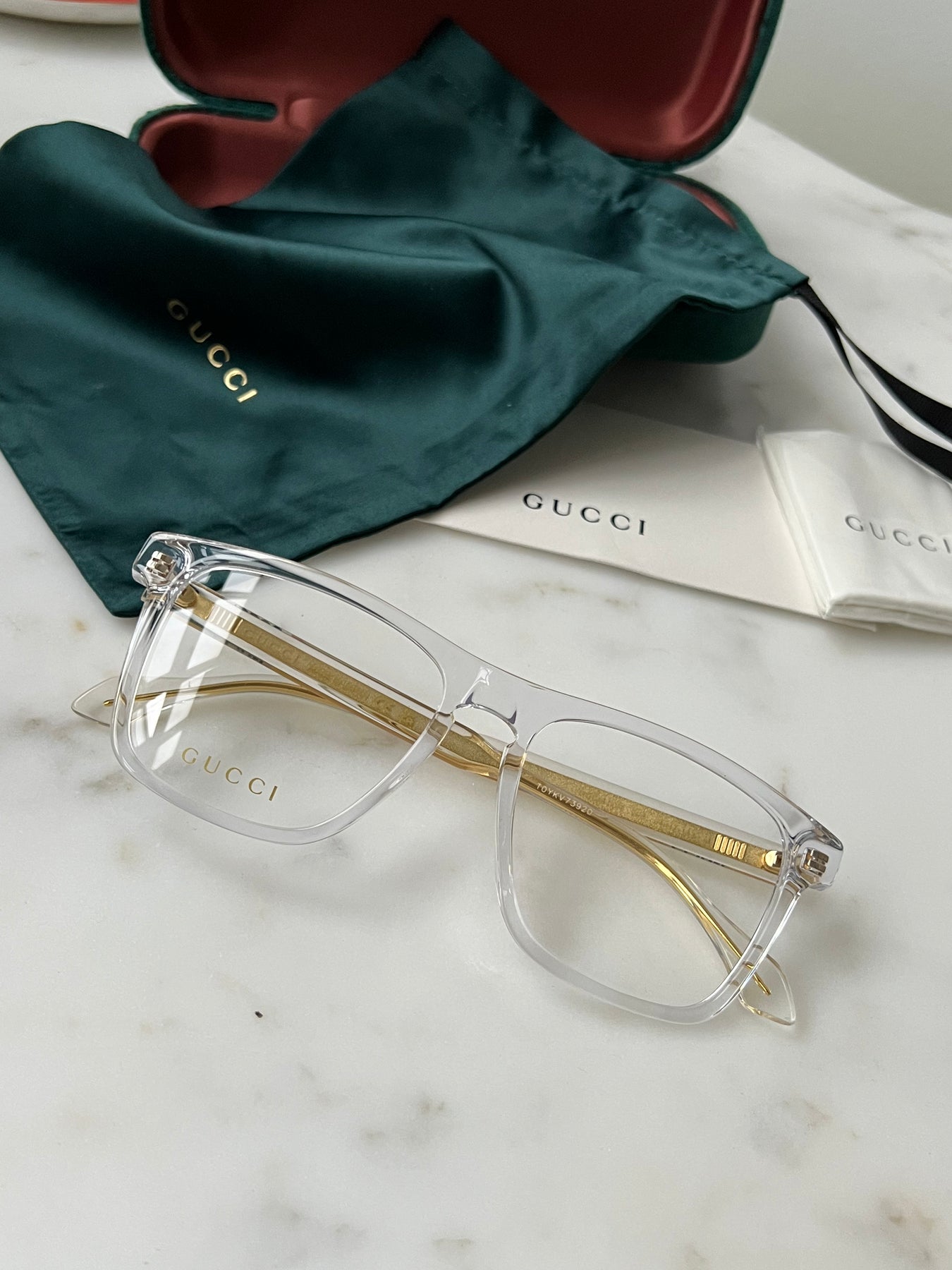 Gucci GG0561ON Clear Eyeglasses Frames Designer Daydream