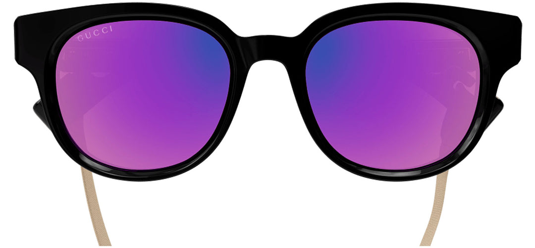Gucci GG1237S Gafas de sol con espejo y correa negra
