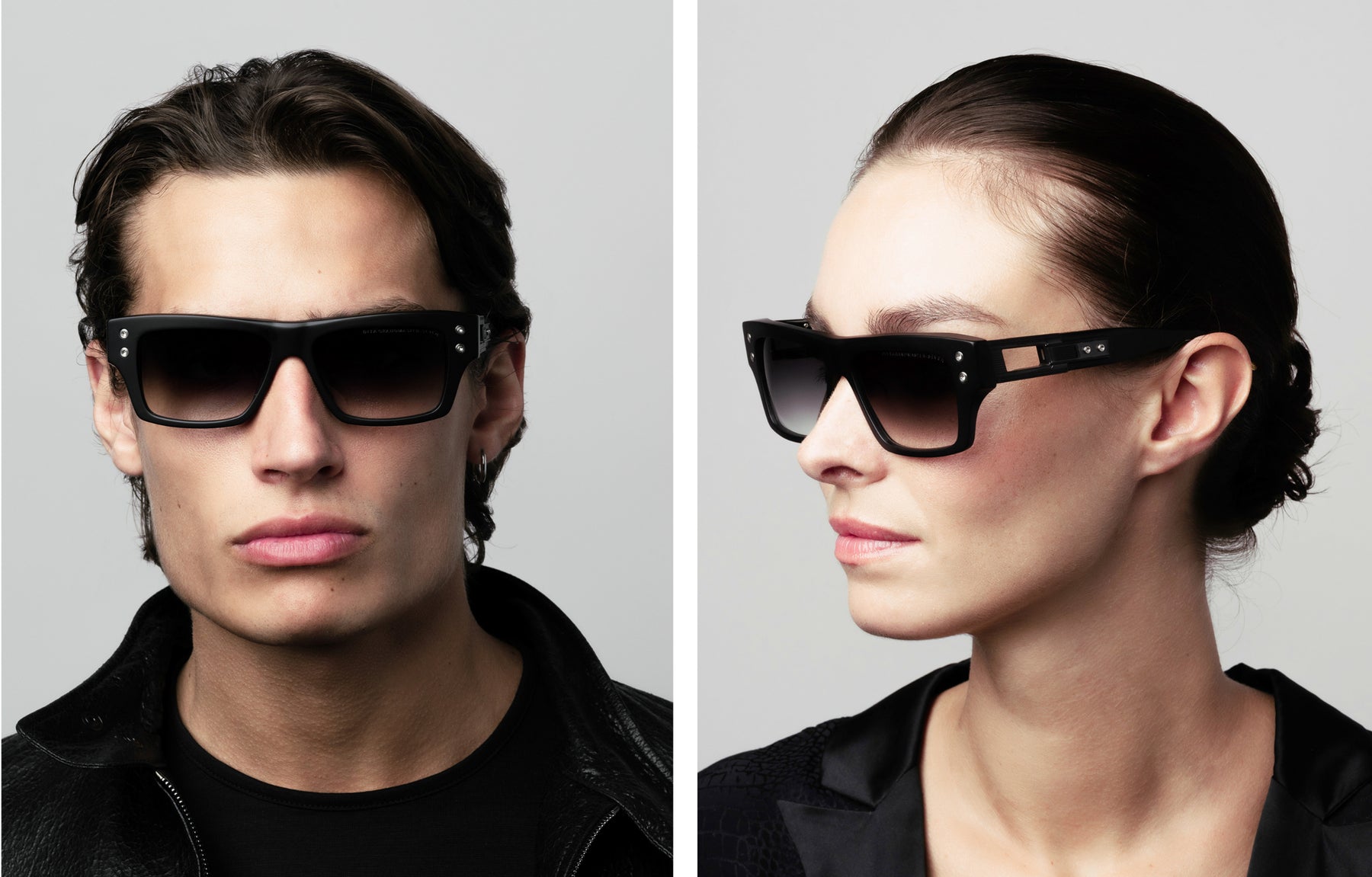 Dita Grandmaster Seven Sunglasses in Black