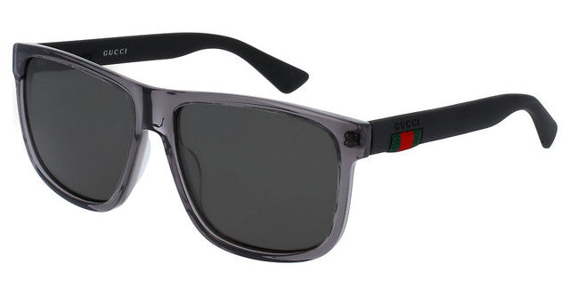 Gucci GG0010S Gafas de sol cuadradas unisex polarizadas grises