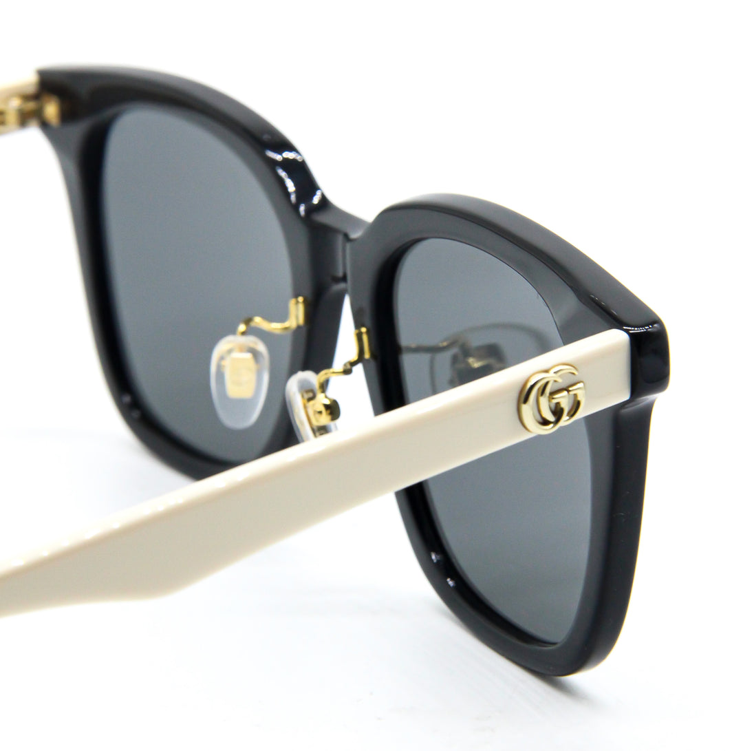 Gucci GG1000SK Unisex Sunglasses in Black Ivory