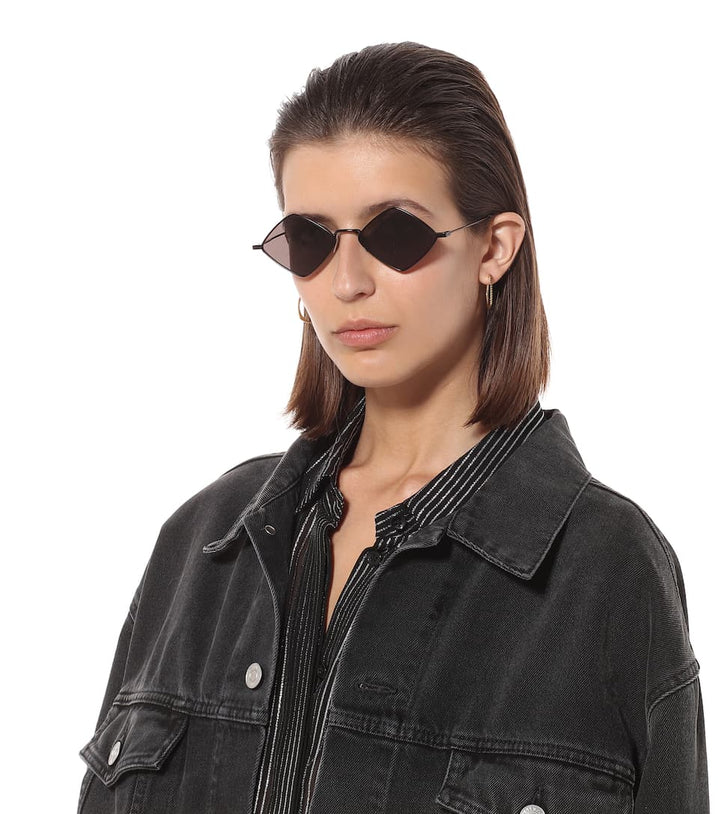 Saint Laurent SL302 Lisa Sunglasses in Black