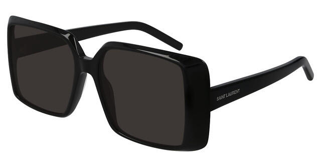 Gafas de sol rectangulares Saint Laurent SL451 en negro