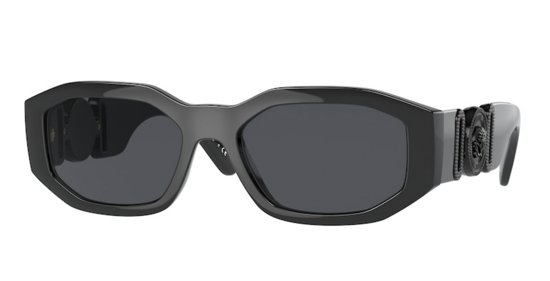 Versace matte top black sunglasses
