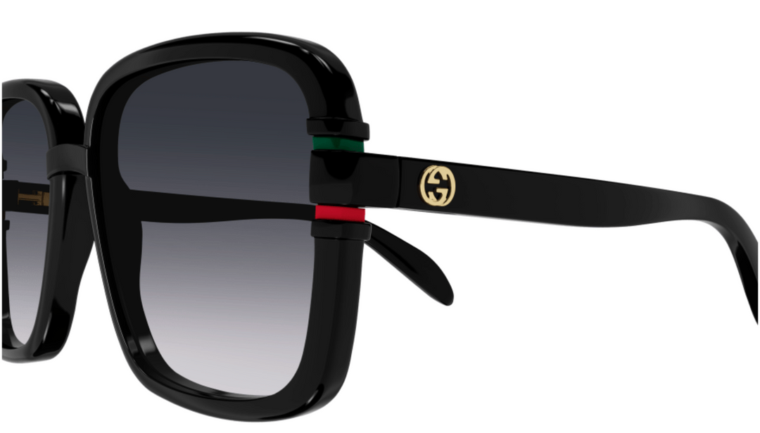 Gucci GG1066S Square Sunglasses in Black