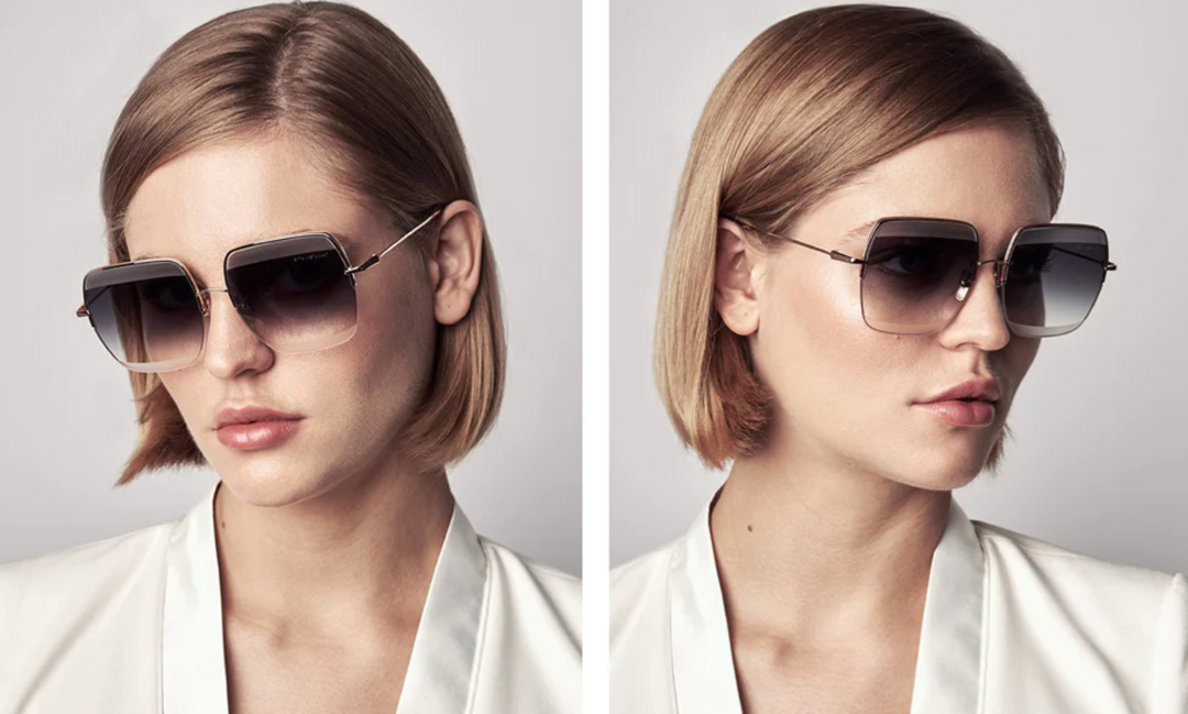 mengen Huh hooi Dita Metamat Sunglasses in Grey – Designer Daydream