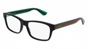 Monturas de anteojos rectangulares Gucci GG0006OA en negro