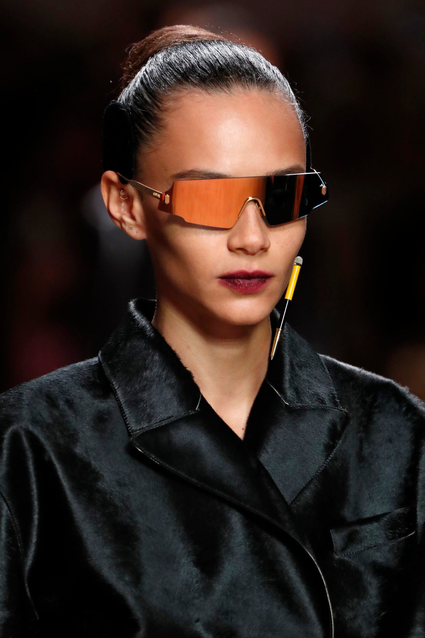 Fendi shield sunglasses hotsell