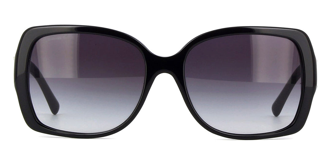 Burberry BE4160 Black Heritage Print Square Sunglasses