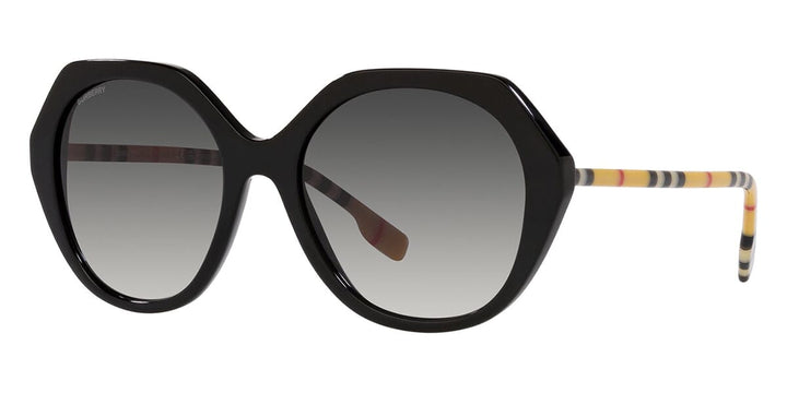 Burberry BE4375 Vanessa Sunglasses in Black