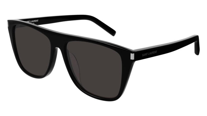 Saint Laurent SL1/F 001 Black Sunglasses