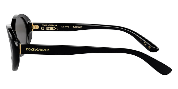 Dolce &amp; Gabbana DG4443 Reedición Gafas de sol negras 
