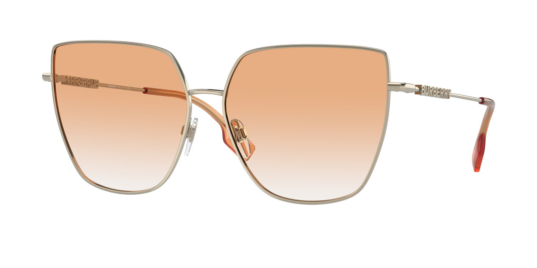 Burberry BE3143 Alexis Metal Sunglasses in Orange