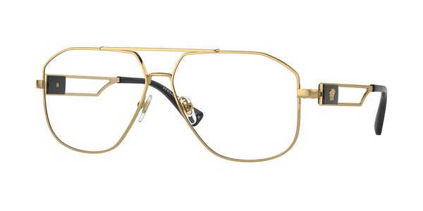Versace VE1287 Gold Metal Pilot Unisex Frames – Designer Daydream