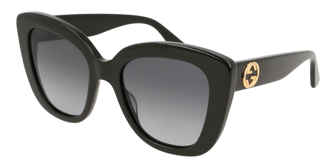 Gucci GG0327S Cat Eye Sunglasses in Black