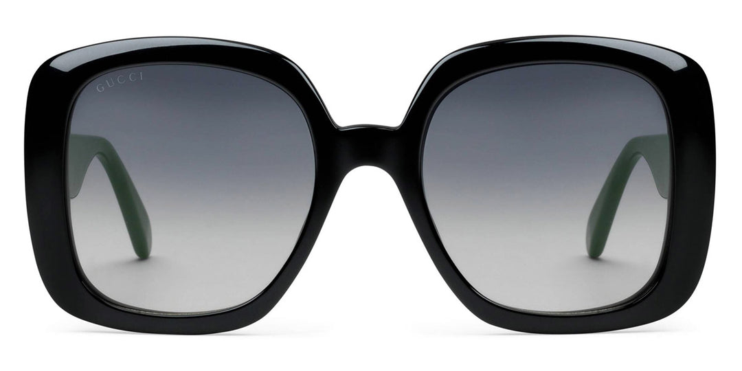 Gucci GG0713S Gafas de sol cuadradas negras extragrandes