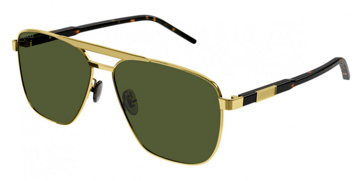 Gucci GG1164S Aviator Sunglasses in Gold
