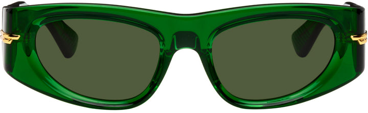 Bottega Veneta BV1144/S Cat Eye Sunglasses in Green